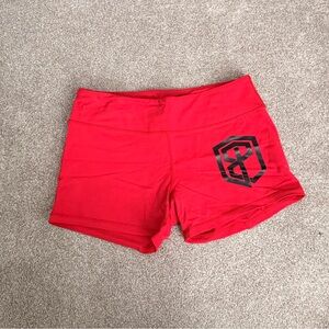 Born Primitive Red Athletic Shorts women’s medium CrossFit shorts